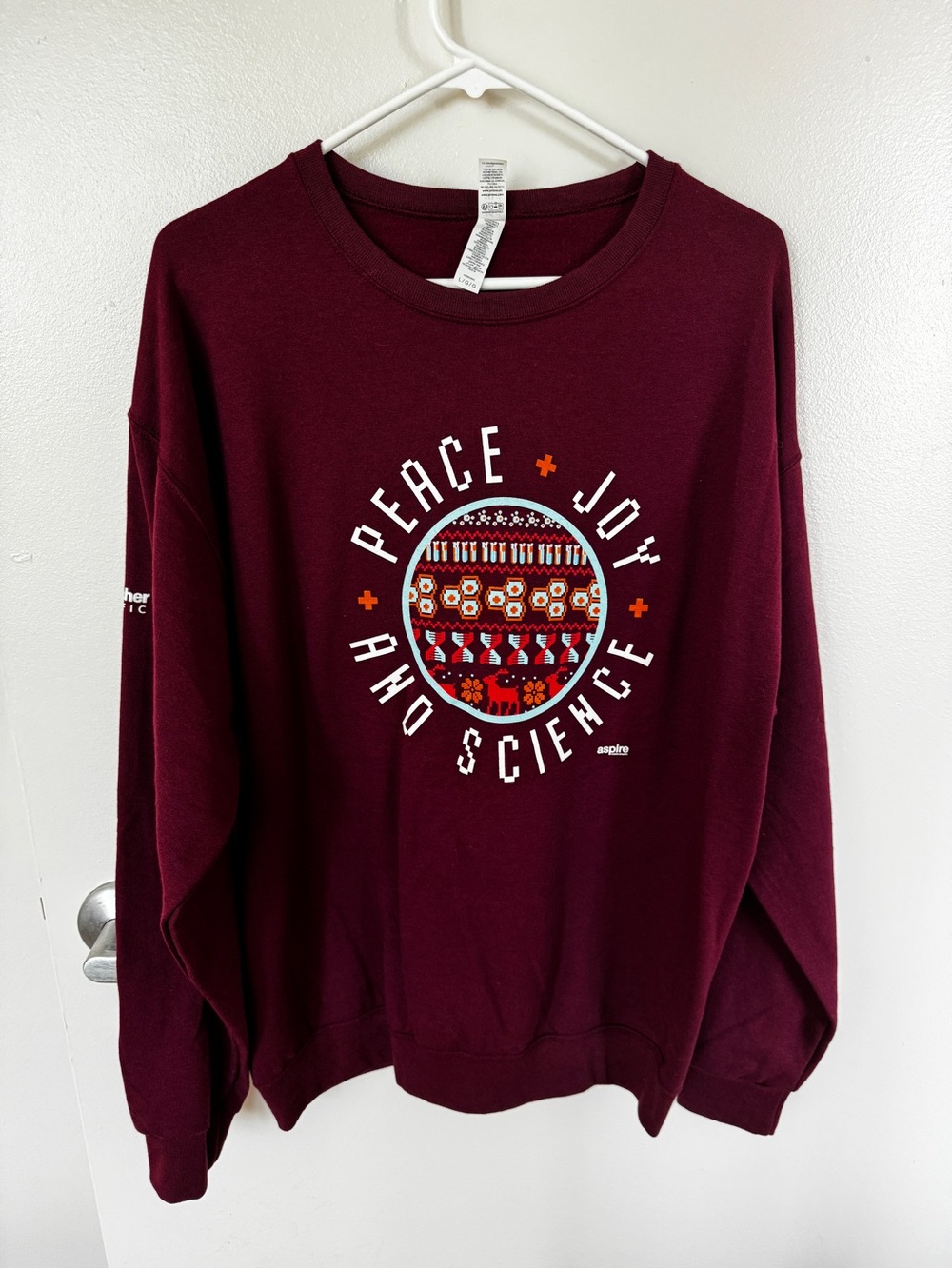 Thermo Fisher Christmas Crewneck Sweatshirt